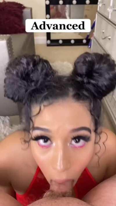 Megan blowjob skills