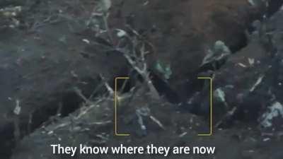 RU POV: Video of a battle in a trench, drone operators correcting infantry actions. The Maryinsky direction. 