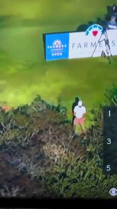 Taking the drone footage of the game