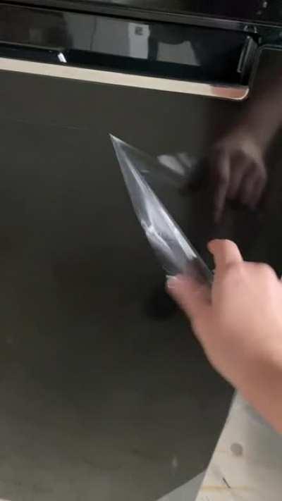 To peel the fridge door