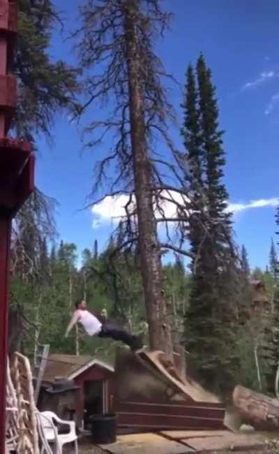 Like getting a rug pulled out from under you