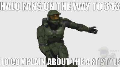 Master Chief, you mind telling me why you're vibing so hard?