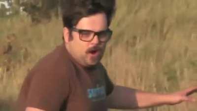 A classic video about a man and his skateboard