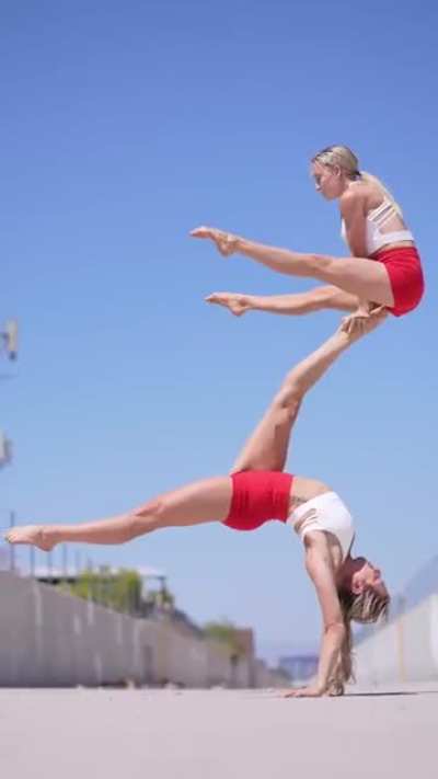 Incredible strength and balance