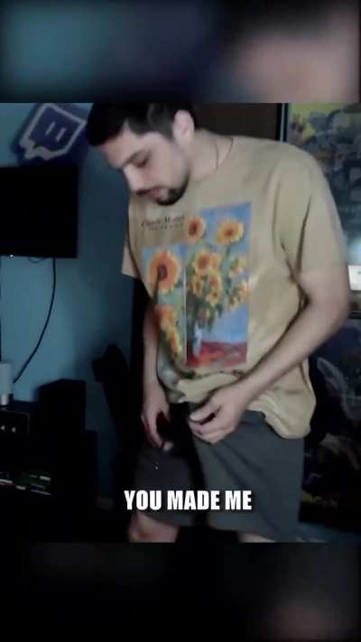 Why the fuck did he taste it?!