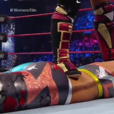 WWE Bayley Jiggle