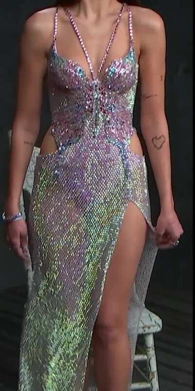 Dua Lipa backstage Grammys