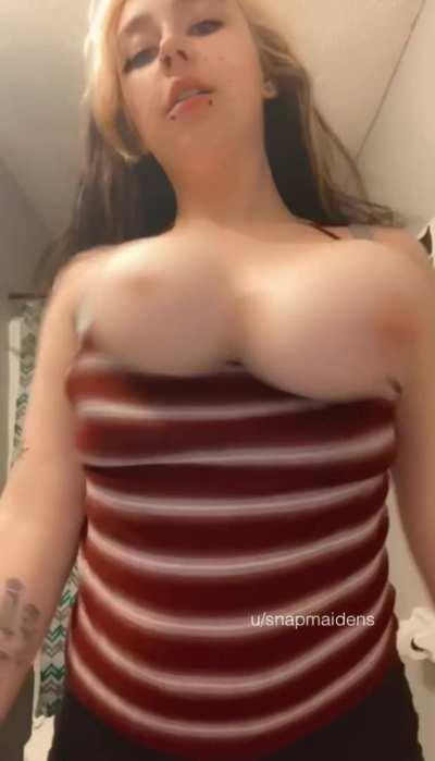 Just hogging the bathroom waiting for stepbro to angrily barge in