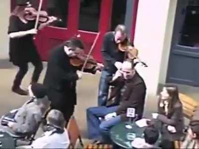 I'm just gonna talk over this performance and ruin it for others around me