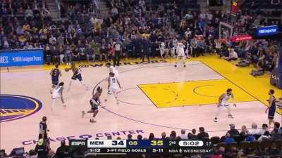 [Highlight] Jonathan Kuminga Soars in for the One-handed Slam