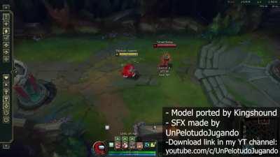 an Among Us Pyke custom skin