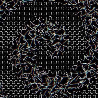 Squiggly spiral [oc]