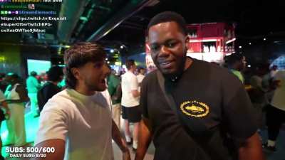 Danny and Samham at Toca social event