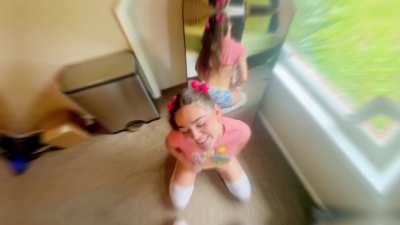 Cute 19yo begs for cock in first & only porn!