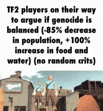 Random crits are fair and balanced