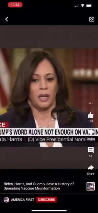 Woke Folk have such short memories