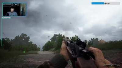 This is from a stream I was watching, this guy has to have PTSD!