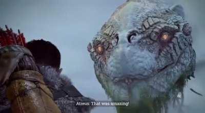 God of war 2018- featuring Adam Sandler