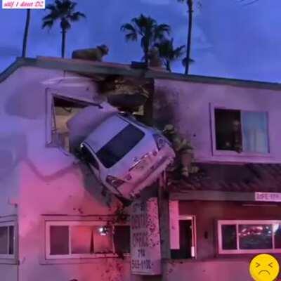 Getting stuck in a building