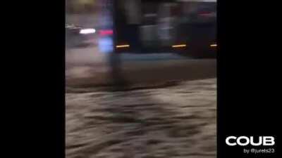 April O'Neil reporting from Russia