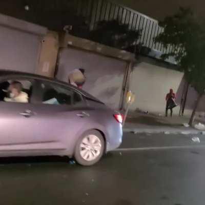 Looters at Philadelphia Family Dollar last night (credit: IG @reef_gotcars_58)