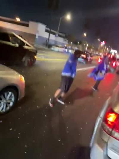 After the dodgers win tonight. 