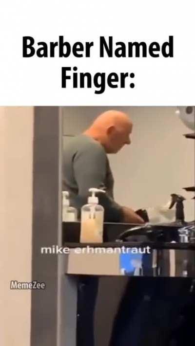 Where can I find this Finger Barbershop? 🗿