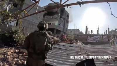 IDF publishes footage of Golani troops fighting in heart of Gaza City