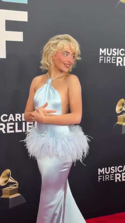 'Now that’s taste. Arrival at the 2025 Grammys' - IG February 2025