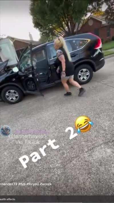 Drunk driver attempts to flee but fails miserably