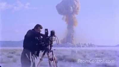 The dedication of this atomic bomb photographer is off the charts