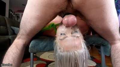 Out of my nose and mouth!