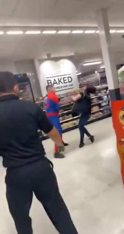 Thug attacks Asda worker in London