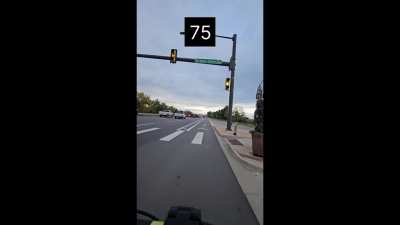 The temporary satisfaction of passing a ton of cars that are stuck in traffic is just amazing. (Until they end up passing you because they're going twice your speed)