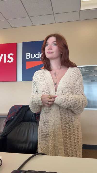 sorry, mind if i just… wear this?