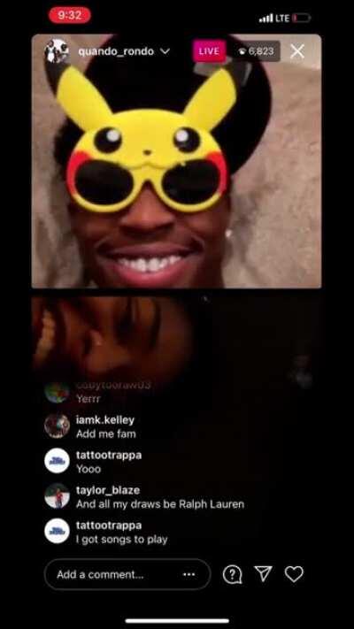 Quando Rondo’s Reaction to a Fan Saying Lil Durk Gone Smoke Him