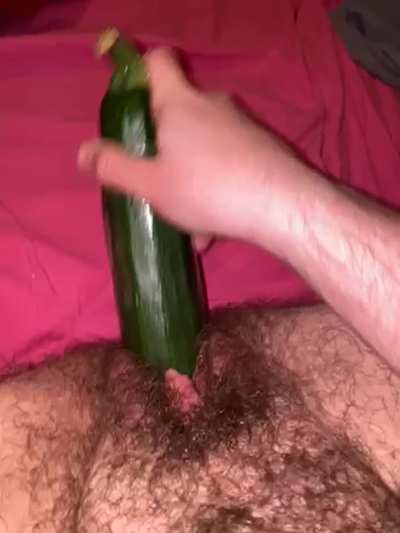 Thinking about my roomates eating this zucchini