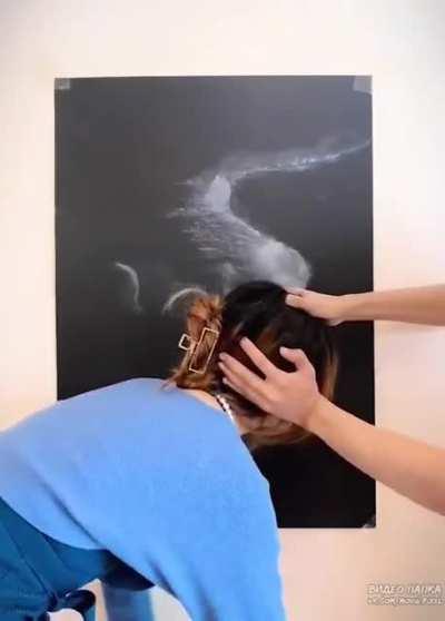 too much face powder!!!