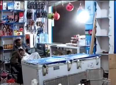 CCTV showing American airstikes targeting yemen's ansarallah - march 2025