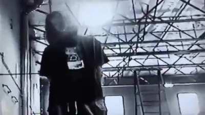 I fall down, and then...