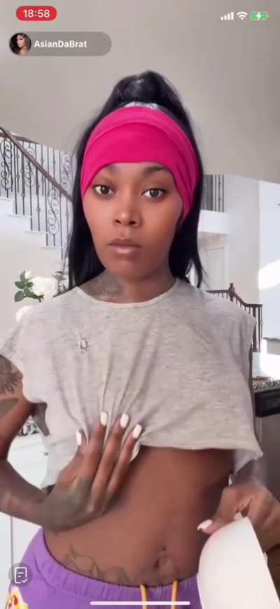 Asian doll nip slip