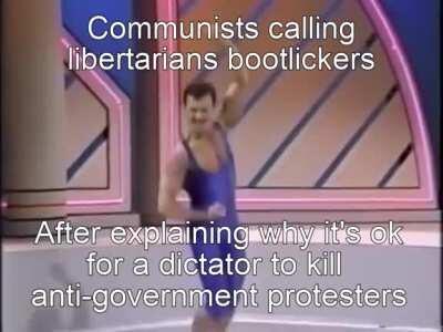 You're a bootlicker for not bootlicking the government