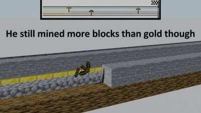 All pickaxes racing against each other.