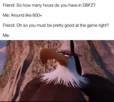 One 6M and I completely fall apart