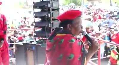 ......then she says to the crowd 