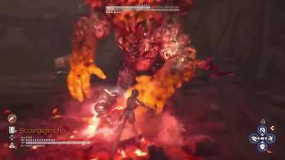 The most majestic boss fight in early game