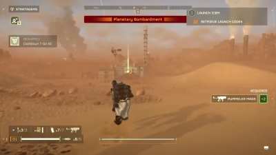 The Orbital Bombardment feels a bit counterproductive…