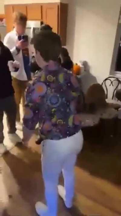 10/10 landing on this 180° backflip