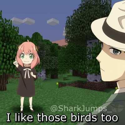 Anya Plays Minecraft