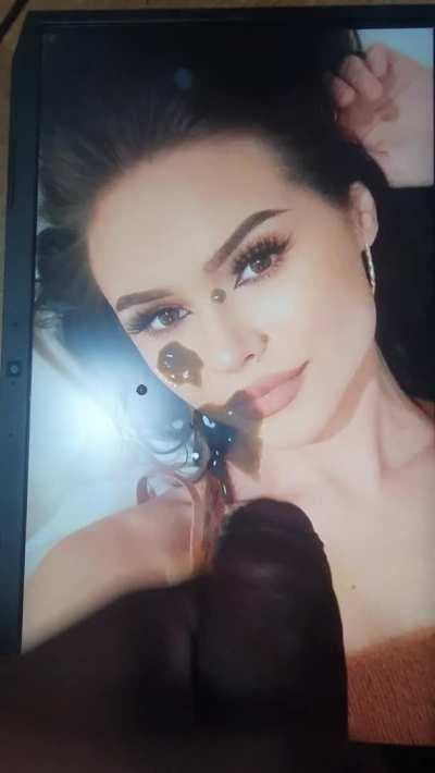 Cumming into the new year and on sexy Talia. Tribute